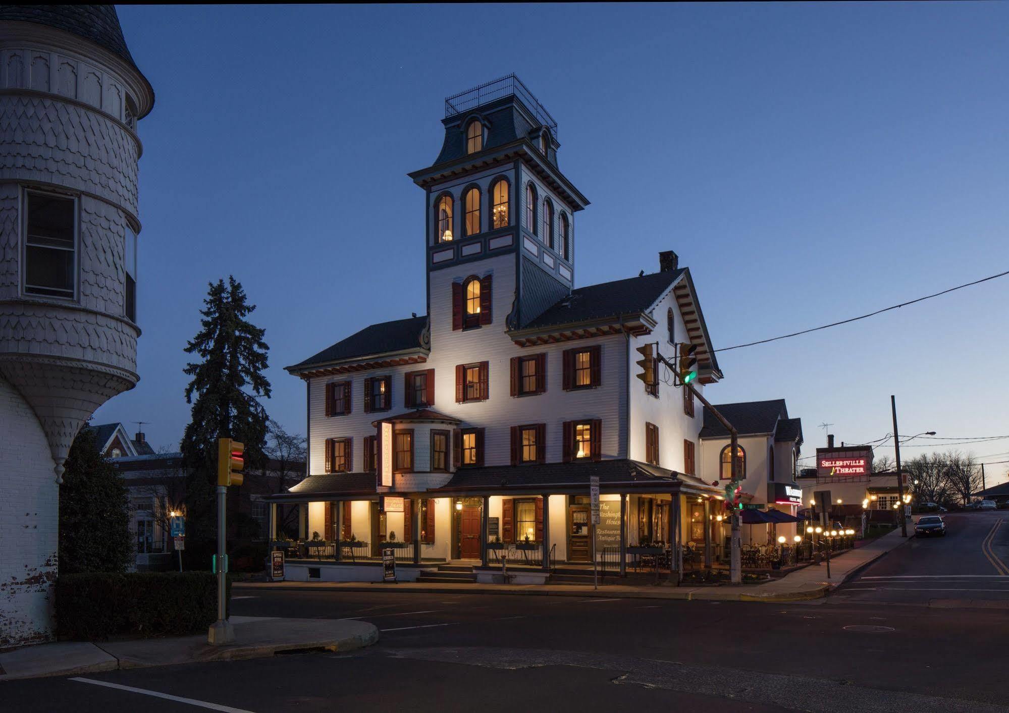 Washington House Hotel Sellersville Exterior photo